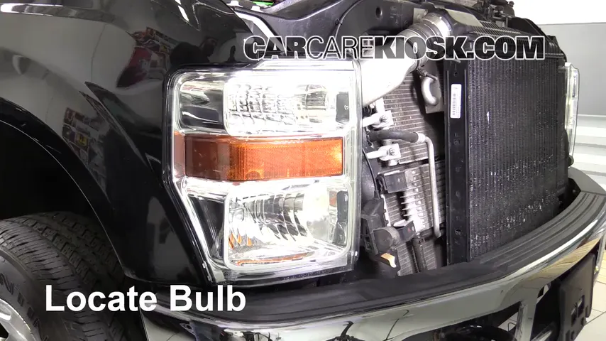2010 Ford F-250 Super Duty XLT 6.4L V8 Turbo Diesel Standard Cab Pickup Lights Parking Light (replace bulb)